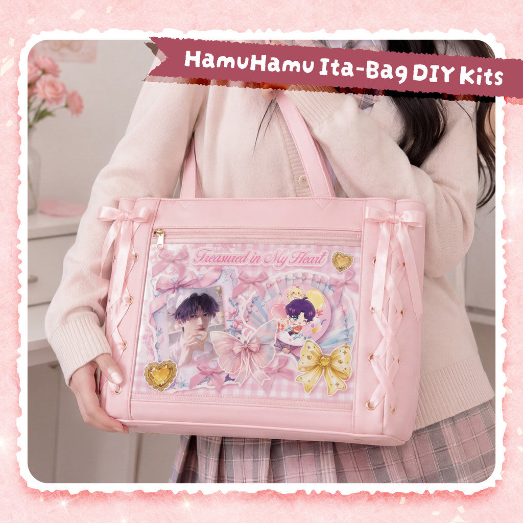 DECO YOUR DREAM ITA-BAG. FAST.: HamuHamu Ita Bag Decoration Kits