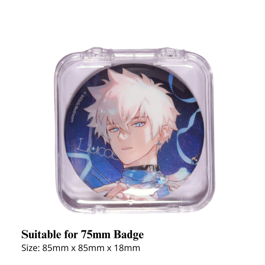 Acrylic Merch Display Case (3 Sizes) for 58mm,65mm,75mm,43*70mm,Big Rectangular & Oval Badges